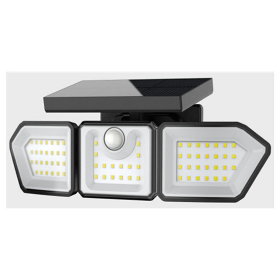 YSNセンサーライト2灯ソーラー式...