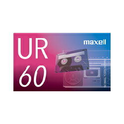 日立マクセル カセットテープ 60分 UR-60N