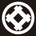 貼り紋 丸に井筒(シールタイプ6枚1組) 着物 羽織 家紋 紋付 黒無地用
