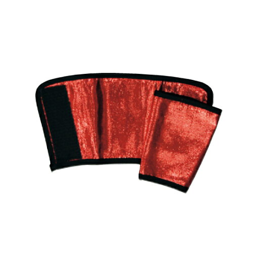 ラメ手甲(レッド) よさこい お祭り用品 YOSAKOI 夏祭り 秋祭り 大祭 祭禮 イベント まつり 小物 キラキラ てっこう