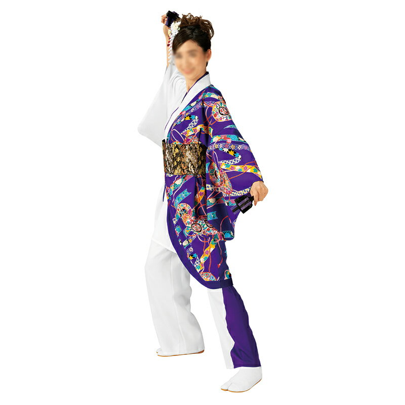 Rakuten - よさこい 衣装 コスチューム 上衣 ポリエステル100% YOSAKOI ソーラン 祭り ダンス 舞踊 踊り 舞台 ステージ レディース