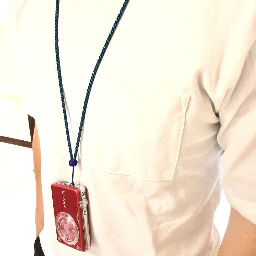 くみひもネックストラップ　丸組　手綱柄　　正絹　シルク　首掛ストラップ　レデ...