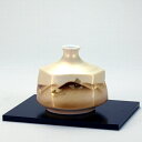 敬老の日 九谷焼 米寿 プレゼント 金婚式 4号一輪生 金箔連山【陶器 法人ギフト 新築祝い 引越祝い 退職祝 結婚祝い 贈り物 ペア 夫婦 誕生日 退職祝い ...