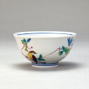 敬老の日 九谷焼 米寿 プレゼント 金婚式 飯碗 鉄仙に鳥【陶器 還暦祝い 退職祝 結婚祝い 贈り物 ペア 夫婦 誕生日 退職祝い プレゼント 男性 古希 喜寿 祝い 】