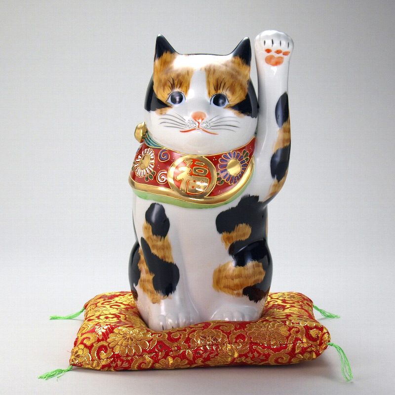 楽天市場】九谷焼 招き猫 三毛の通販 楽天市場】九谷焼 招き猫 三毛の通販