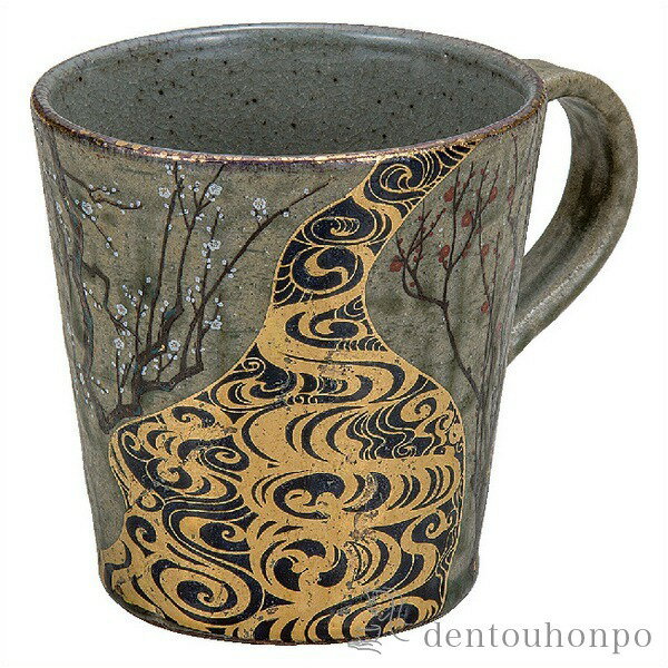 【LINE登録で300円クーポン】 九谷焼 マグカップ 光琳梅 1個 ( プレゼント デザイン マグ オリジナル ..