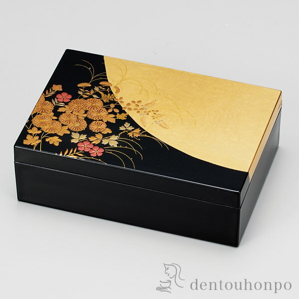 【LINE登録で300円クーポン】 アクセサリーBOX はなの ( 名入れ有料 アクセサリー入れ 収納ボックス ケース BOX 宝物 山中漆器 結婚 出産 内祝...