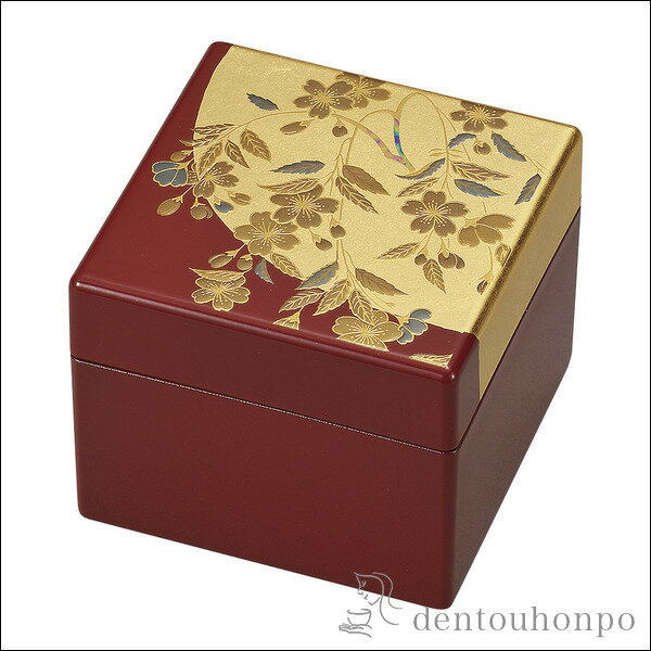 【LINE登録で300円クーポン】 姫小箱 さくら 鏡付 ( 名入れ有料 アクセサリー入れ 収納ボックス ケース お祝い 女性 山中漆器 結婚 出産 内祝い 引...