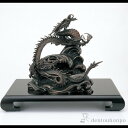 【LINE登録で300円クーポン】 蝋型鋳銅 波に龍 平台付き ( 木札名入れ有料 子 辰 龍 午 丑 高岡銅器 結婚 出産 内祝い 引き出物 金婚式 誕生日プ...