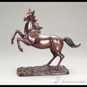【LINE登録で300円クーポン】 銅製 台付飛馬 ( 木札名入れ有料 子 辰 龍 午 丑 高岡銅器 結婚 出産 内祝い 引き出物 金婚式 誕生日プレゼント 還...