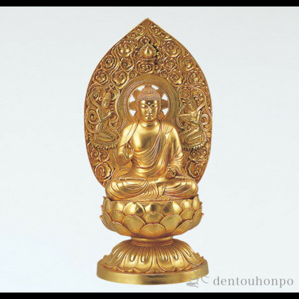 【LINE登録で300円クーポン】 銅製 薬師如来 金箔 ( 木札名入れ有料 仏像 お寺 日本 屋外 屋内 高岡銅器 法要 メモリアル 法事 祈念 弔事 寄進 ...