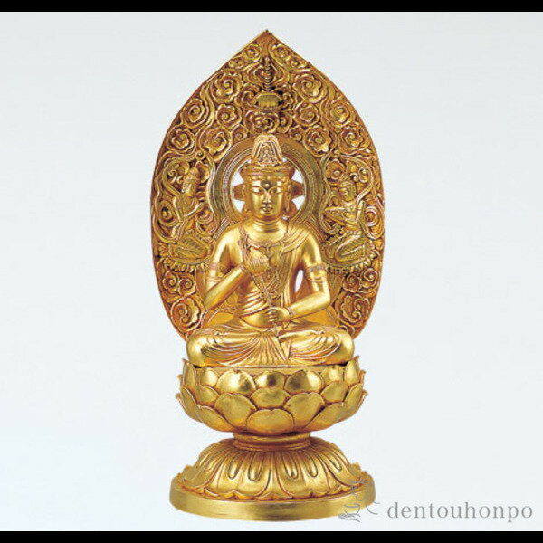 【LINE登録で300円クーポン】 銅製 観世音菩薩 金箔 ( 木札名入れ有料 仏像 お寺 日本 屋外 屋内 高岡銅器 法要 メモリアル 法事 祈念 弔事 寄進...