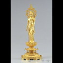【LINE登録で300円クーポン】 銅製 聖観音像 金箔 ( 木札名入れ有料 仏壇 寺院 仏様 日本 仏具 高岡銅器 法要 メモリアル 法事 祈念 弔事 寄進 ...