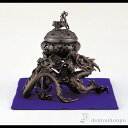 【LINE登録で300円クーポン】 銅製 吉祥龍香炉 ( お香 線香 リラックス 仏具 人気 高岡銅器 周年 創立 上場 竣工 上場 竣工 開店 事務所移転 開...