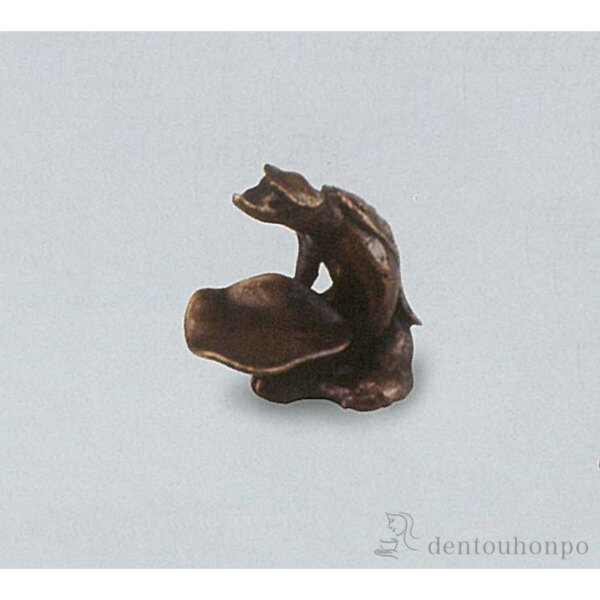 【LINE登録で300円クーポン】 銅製 香立 河童 ( お香 線香 リラックス 仏具 人気 高岡銅器 結婚 出産 内祝い 引き出物 金婚式 誕生日プレゼント ...