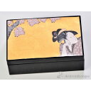 【LINE登録で300円クーポン】 浮世絵 箔アクセサリーBOX 物思恋に桜 ( 箔一 母の日 プレゼント 初任給 アクセサリー入れ 収納ボックス ケース BO...