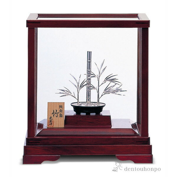 【LINE登録で300円クーポン】 銀製 盆栽 竹 特小 ( プレート名入れ有料 木札名入れ有料 高級 コレクション 美術品 工芸品 伝統 東京銀器(銀工芸) ...