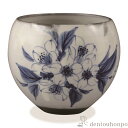 【LINE登録で300円クーポン】 お茶呑茶碗 染付草花 染付桜 ( 名入れ有料 母の日 プレゼント 初任給 湯のみ ゆのみ 湯飲み カップ プレゼント 清水焼...