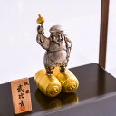 【LINE友達で300円OFFクーポン】 銀製 大黒天 35g ( 武比古 プレート名入れ有料 木札名入れ有料 恵比寿 大黒 宝船 置物 幸運 東京銀器(銀工芸...