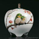 【LINE登録で300円クーポン】 九谷焼 香炉 紅白梅に鳥 3号 ( 木箱名入れ有料 母の日 プレゼント 初任給 お香 線香 リラックス 仏具 人気 九谷焼 ...
