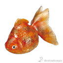 【LINE登録で300円クーポン】 金魚 赤彩 5号 ( 木札名入れ有料 父の日 プレゼント 初任給 置物 玄関 受付 幸運 風水 九谷焼 結婚 出産 内祝い ...