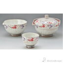 【8%OFFクーポン 本日23:59まで】 小茶器揃 粉引唐草 宝瓶1個・湯ざまし1個・碗5個セット ( 名入れ有料 母の日 プレゼント 初任給 茶器セット 急...