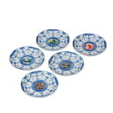 【LINE登録で300円クーポン】 皿揃 時代絵 4.5号 ( 父の日 プレゼント 初任給 和食器セット お皿 揃える 食器 和食 九谷焼 結婚 出産 内祝い ...