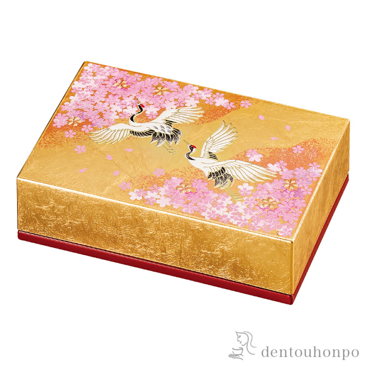 【LINE登録で300円クーポン】 名刺入れ 花見鶴 金 ( メンズ レディース 名刺ケース カードケース 女性 ..