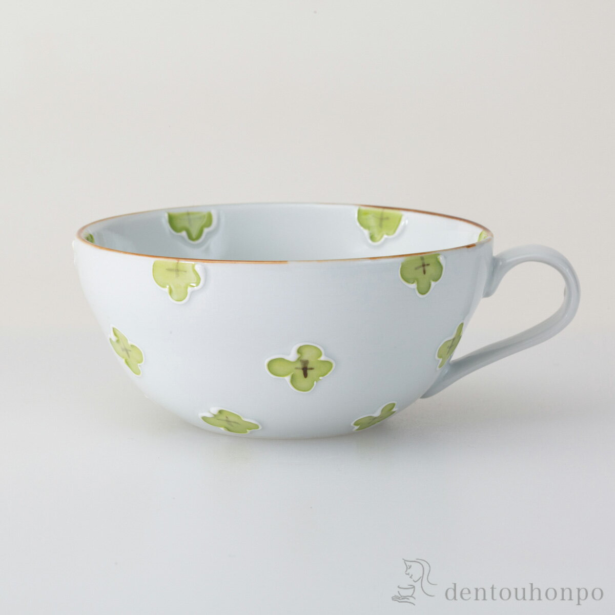 ハナミズキフードマグ緑