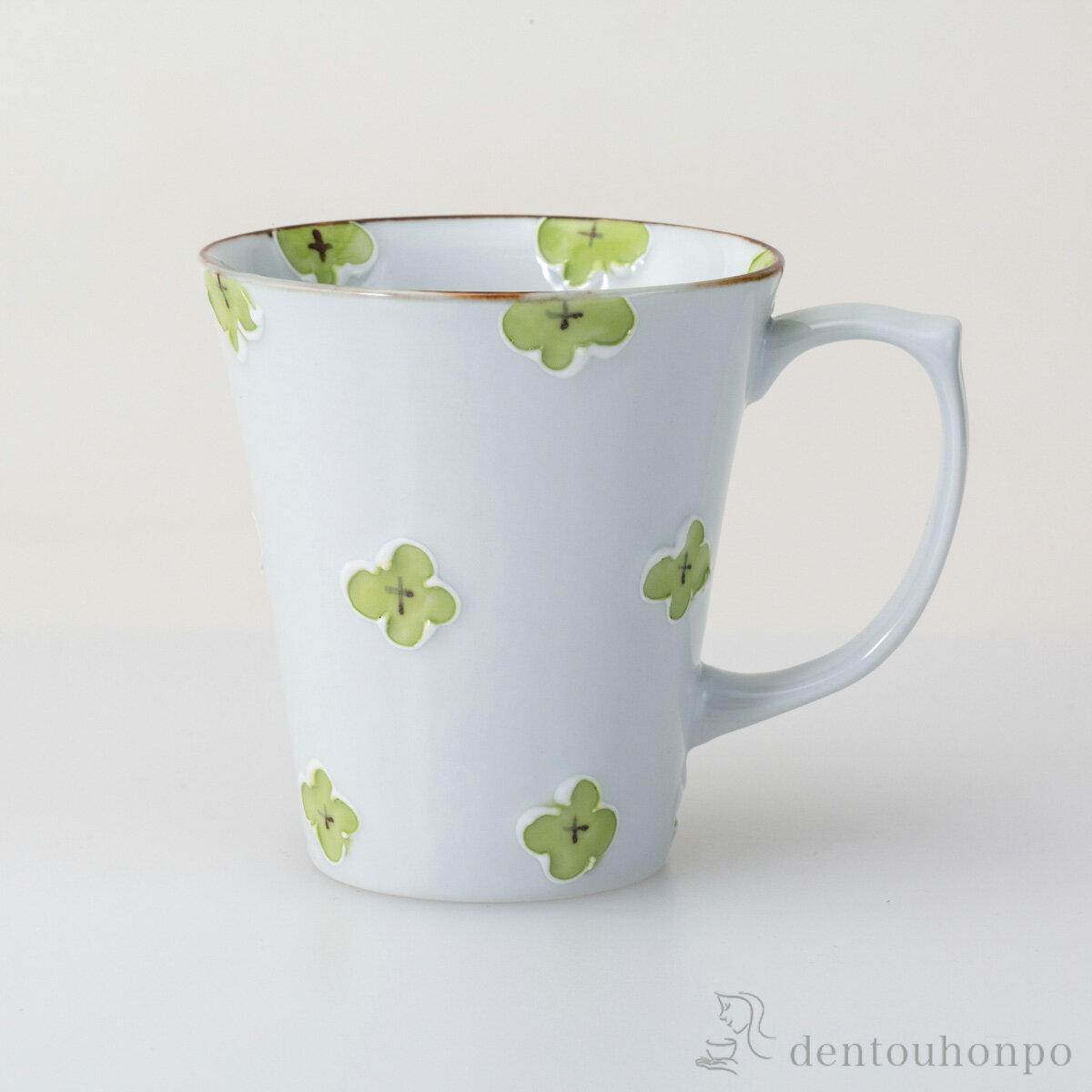 ハナミズキ マグ 緑 ( 退職祝い 定年 上司 父 母 男性 女性 先輩 プレゼント デザイン マグ オリジナル タンブラー 波佐見焼 結婚 出産 内祝い 引き出物 金婚式 誕生日プレゼント 還暦祝い 古希 喜寿 米寿 退職 定年 プレゼント お祝い お返し お礼 令和 両親 父 母 男性 )