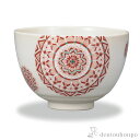 【LINE登録で300円クーポン】 抹茶碗 赤絵丸紋 ( 母の日 プレゼント 初任給 抹茶碗 茶道具 茶器 お稽古用 抹茶 九谷焼 結婚 出産 内祝い 引き出物...