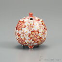 【LINE登録で300円クーポン】 香炉 花紋 3.2号 ( 母の日 プレゼント 初任給 お香 線香 リラックス 仏具 人気 九谷焼 周年 創立 上場 竣工 上...