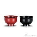 【LINE登録で300円クーポン】 夫婦汁椀 古代朱・黒 2客 ( 父の日 プレゼント 初任給 雑煮椀 お椀 お吸い物 味噌汁 おすすめ 越前漆器 結婚 出産 ...
