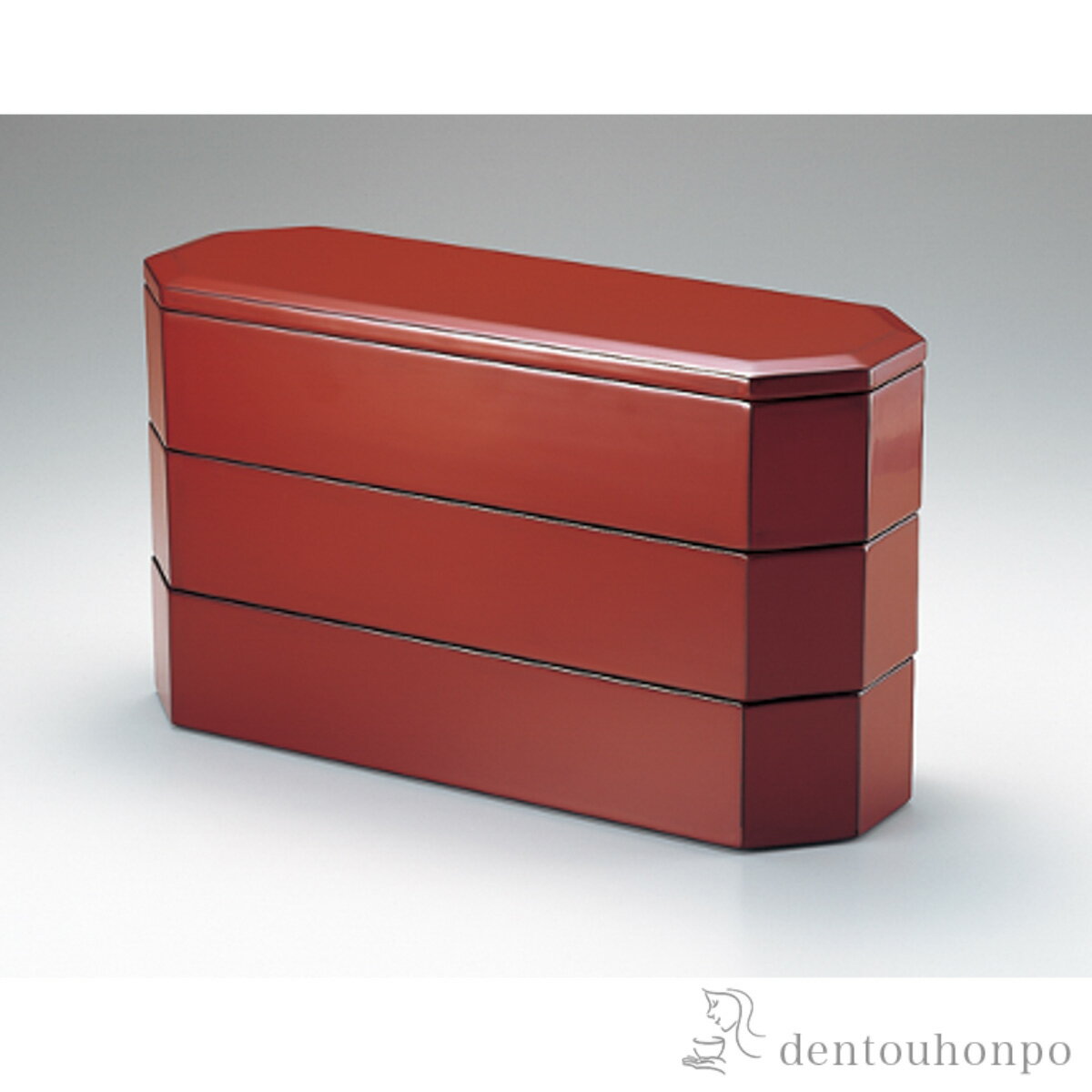 【LINE登録で300円クーポン】 三段重 亀甲型 根来 ( お正月 新年 おせち 運動会 漆塗り お正月 人気 越前漆器 遠足 運動会 正月 おせち プレゼン...