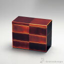 【LINE登録で300円クーポン】 三段重 市松白檀 ( お正月 新年 おせち 運動会 漆塗り お正月 人気 越前漆器 遠足 運動会 正月 おせち プレゼント ...