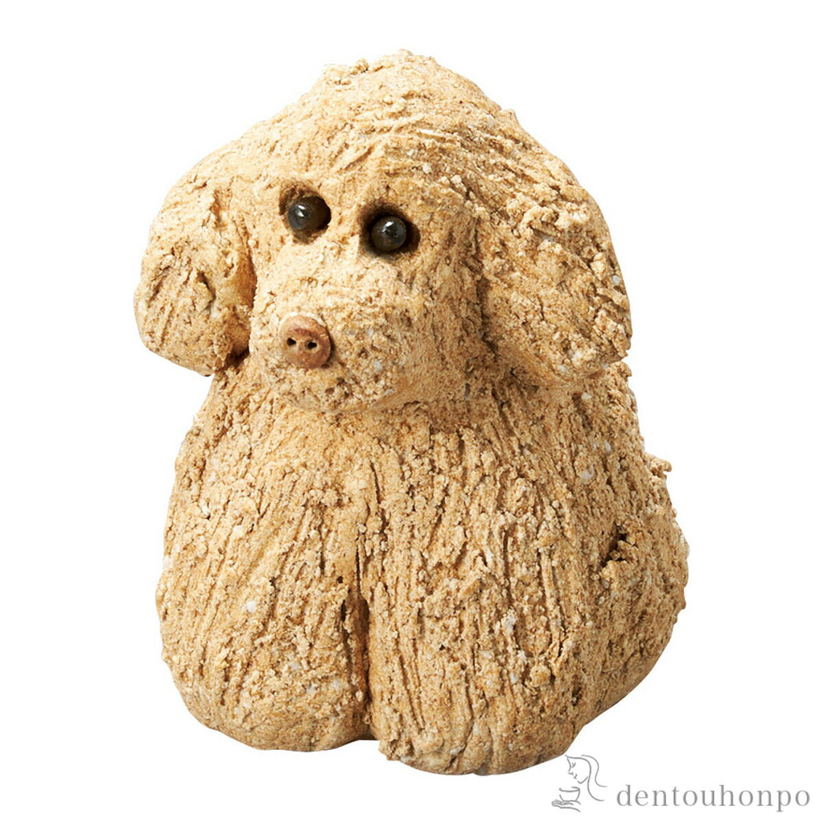 樂天商城 - 置物 犬のMOKO 茶 小 ( へちもん 木札名入れ有料 初任給 プレゼント 母の日 信楽焼 結婚 出産 内祝い 引き出物 金婚式 誕生日プレゼント 還暦祝い 古希 喜寿 米寿 退職 定年 プレゼント お祝い お返し お礼 令和 両親 父 母 男性 女性 日本製 )