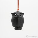 動物 風鈴 ふくろう 黒色 短冊付 ( あす楽 モダン インテリア おしゃれ ウィンドチャイム 人気 高岡銅器 周年 創立 上場 竣工 開店 事務所移転 開業 ...