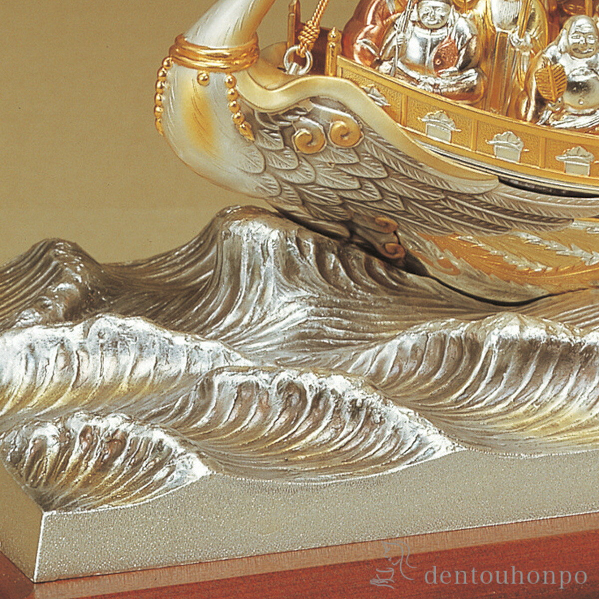 銀製 宝船 七福神 A 360g ( 武比古 ...の紹介画像3