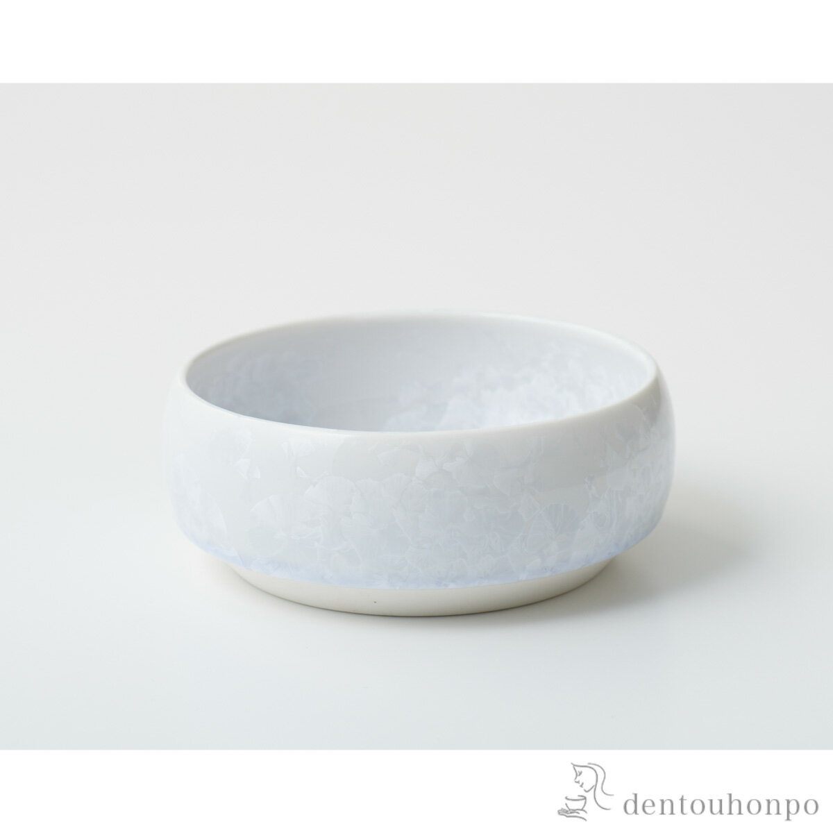 Tableware - ペット用フードボウル Paws bowl 花結晶 白 S ( 清水焼 京焼 初任給 プレゼント 母の日 猫用 犬用 ネコ 猫 ペット用品 清水焼 京焼 新築祝い　誕生日　 プレゼント お祝い お返し お礼 令和 家族　ペット 男性 女性 日本製 おすすめ おしゃれ )