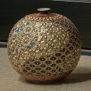 飾壷 本金盛割取小紋 5号 ( ガラス フラワーベース 花器 一輪挿し おすすめ 九谷焼 周年 創立 上場 竣工 開店 事務所移転 開業 プレゼント お祝い お...