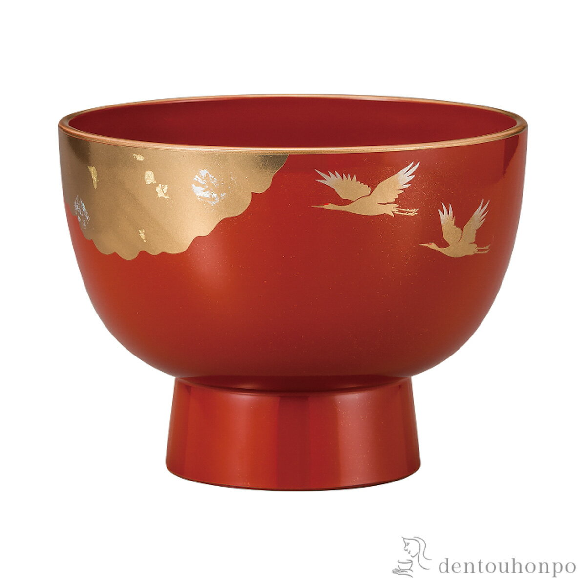 新品　漆器のアソベ　根来塗　合鹿椀　腰高椀 大椀　丼　雑煮椀　山中漆器　５客箱入 楽天市場】合鹿椀の通販