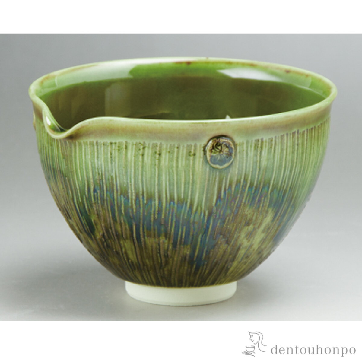 楽天市場】抹茶碗 緑釉の通販