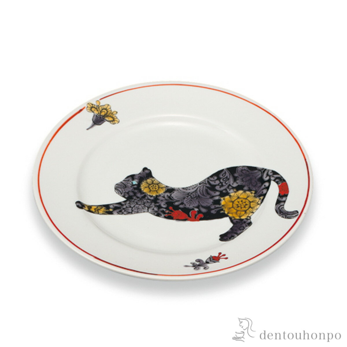 乐天商城 - 【11%OFFクーポン&P5倍 5/9 20~24時】 皿 猫 6号 ( 初任給 プレゼント 母の日 プレート おつまみ 料理 和食 洋食 九谷焼 結婚 出産 内祝い 引き出物 金婚式 誕生日プレゼント 還暦祝い 古希 喜寿 米寿 退職 定年 プレゼント お祝い お返し お礼 令和 両親 父 母 男性 )