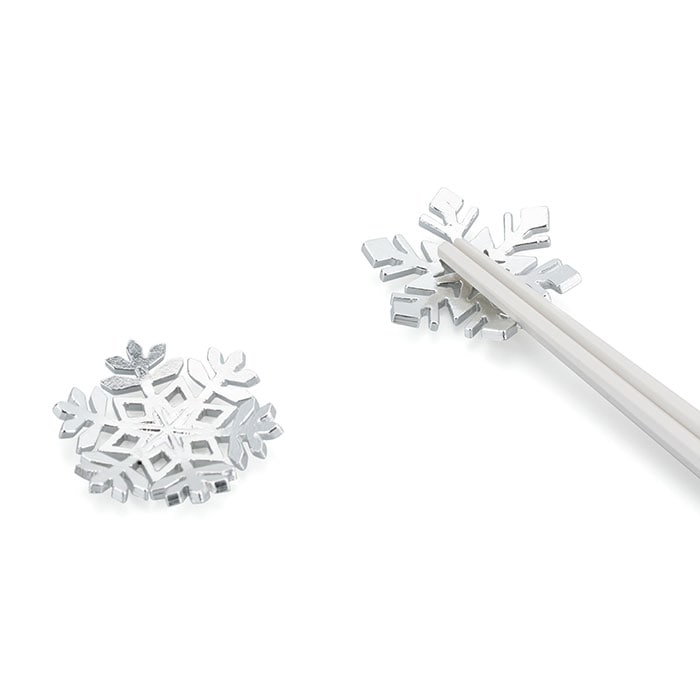 【5%OFFクーポン 本日23:59まで】 箸置 ティンクリスタル 5個入り 桐箱入り ( 能作 木箱名入れ有料 ギ..