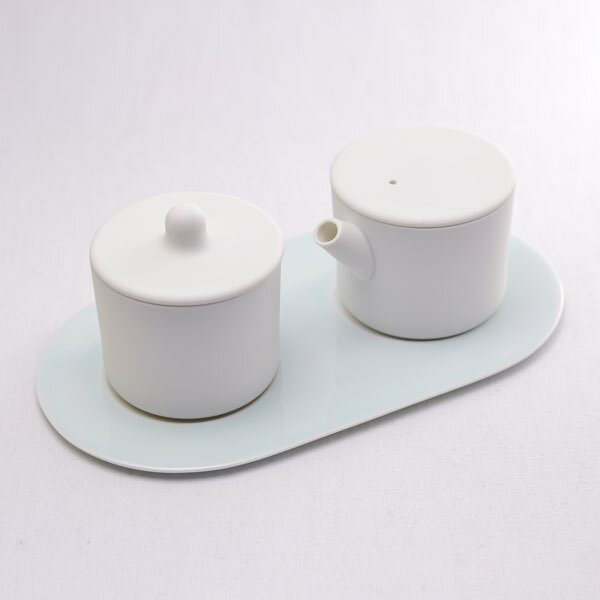 【5％OFFクーポン 本日23:59まで】S＆B Milk Can ＆ Sugar Can ＆ Platter Set Plain White ( 1616 / arita japan 母の日 プレゼント 初任給 ガラス クリーマー シュガーポット 醤油 おすすめ 有田焼 結婚 出産 内祝い 引き出物 金婚式 誕生日プレゼント )