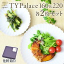 【5％OFFクーポン 本日23:59まで】TY Palace(パレス) 160mm＆220mm 各2枚（4枚セット） 化粧箱入り ( 1616 / arita japan TY Palace あす楽 母の日 早割 プレゼント 初任給 TYパレス プレート 皿 オーブン レンジ可 陶器 有田焼 結婚 出産 内祝い 引き出物 金婚式 )