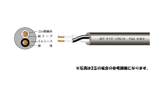 ☆電線（ケーブル）600V VVR（SV） 14スケx2芯　です, 　20m巻の単価（消費税10％込み）です。 　必要巻数をお知らせください。 ＜仕様＞ ・用途：電力用 ・導体最高許容温度：60℃ ・仕上外径：約18.0mm ☆メーカーは、行田電線・住電日立 などになります。 　メーカー指定はできませんのでご了承ください。 ※50m巻・100m巻は、さらにお得です！！ ☆領収書が必要な場合は、ご指示いただければ対応いたします。 　法人印のある領収書を発行いたします。VVR 2芯