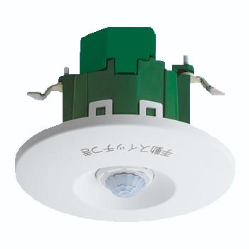 乐天商城 - ☆新品☆パナソニック　WTK24818　天井取付　熱線センサ付自動スイッチ　親器・8Aタイプ・広角検知形　検知後連続動作時間約10秒 - 30分可変形