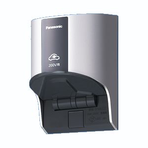 新品　パナソニック　EV・PHEV充電用屋外コンセント　WK4322S　ホワイトシルバー　200V用　15A・20A兼用　領収書可能