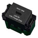 新品　パナソニック　WN14841MB　USBタイプC　埋込　充電用USBコンセント　1ポート　マットブラック　インボイス領収書可能